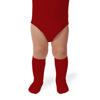 Collegien La Haute - Ribbed Socks - Red