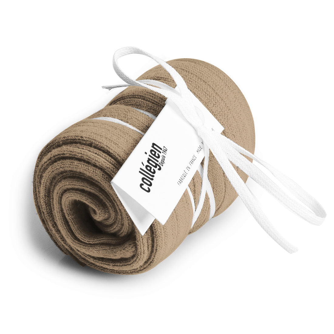 Collegien La Haute - Ribbed Socks - Petite Taupe