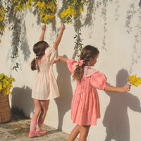 Bonjour Diary Vanilla Strawberry Jacquard Tunic