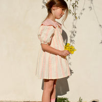 Bonjour Diary Vanilla Strawberry Jacquard Tunic