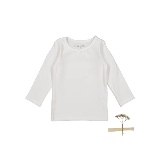 Lovely Littles The Tee - White
