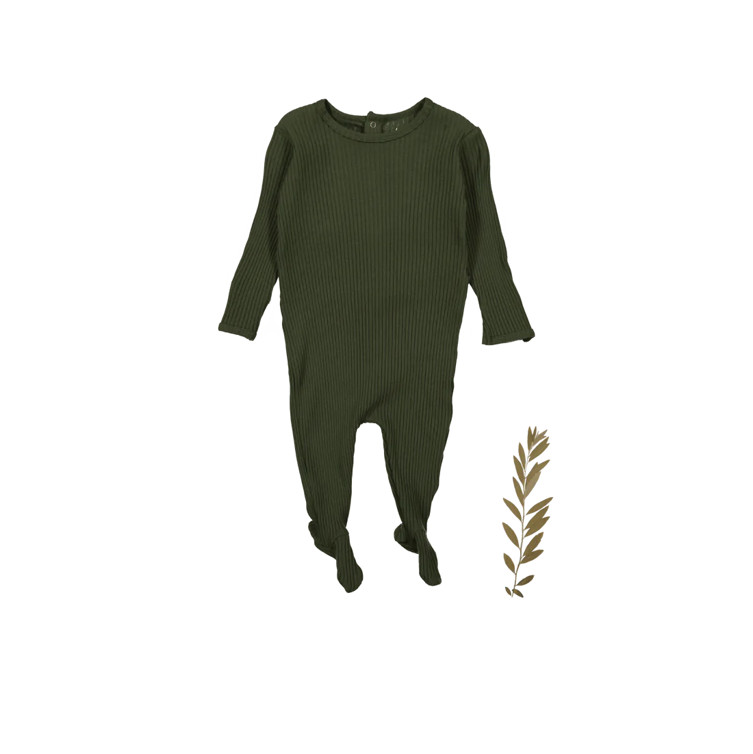 Lovely Littles The Romper - Moss