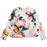 Molo  Sugar Flowers Peplum Tee - Ladida