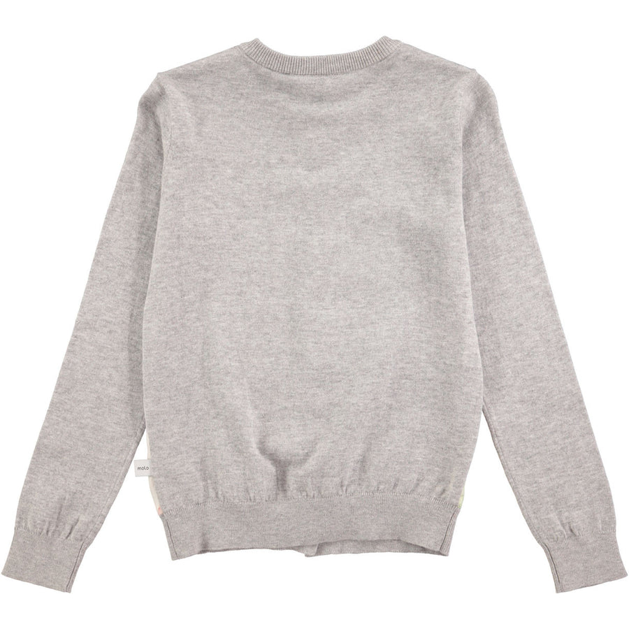 Molo Grey Scoops  Cardigan - Ladida