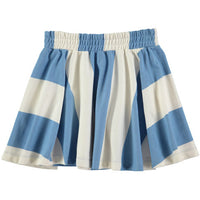Molo Cornflower Stripe Flair Skirt