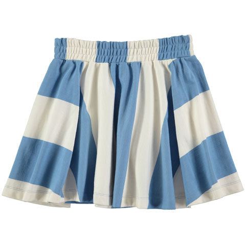 Molo Cornflower Stripe Flair Skirt