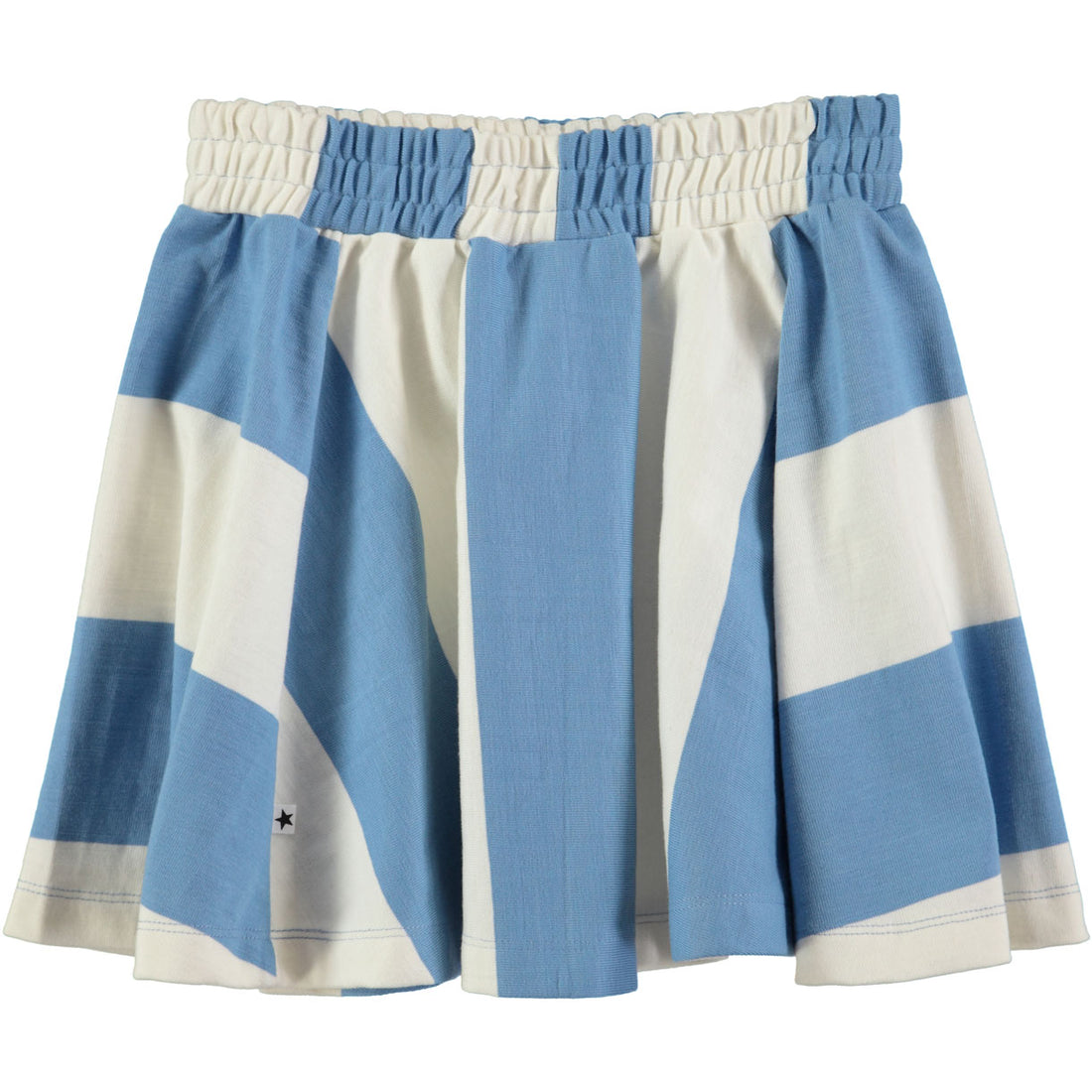 Molo Cornflower Stripe Flair Skirt