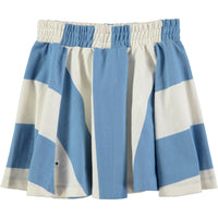 Molo Cornflower Stripe Flair Skirt