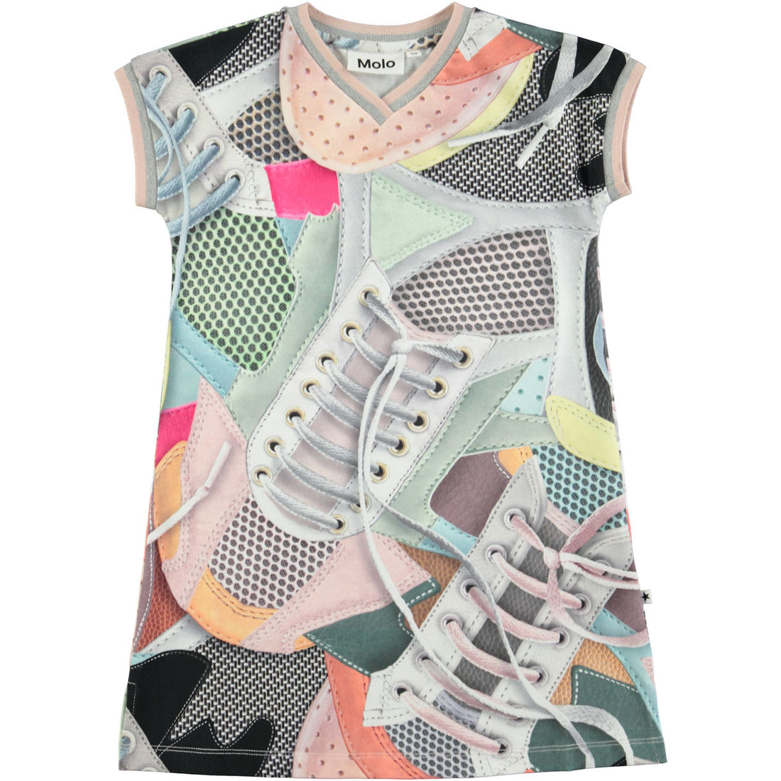 Molo Sneaker Print California Dress