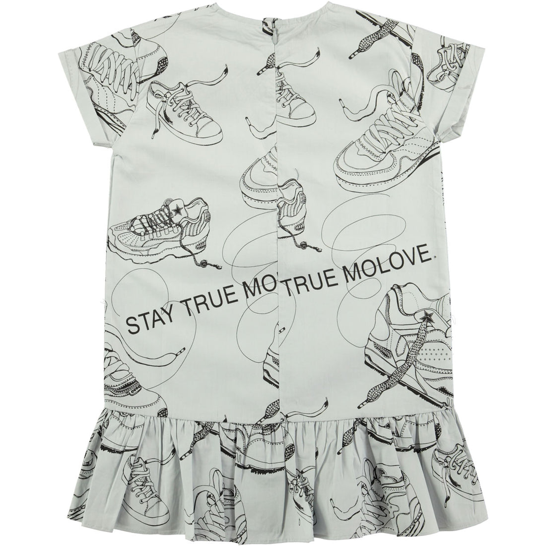 Molo Sneaker Sketch Ceel Peplum Dress