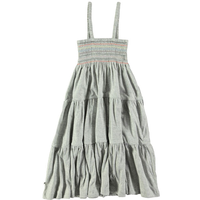 Molo Light Grey Cadee Stitched Sundress