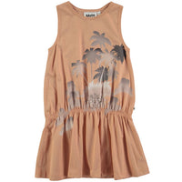 Molo Pink Sand Palm Cherice Dress