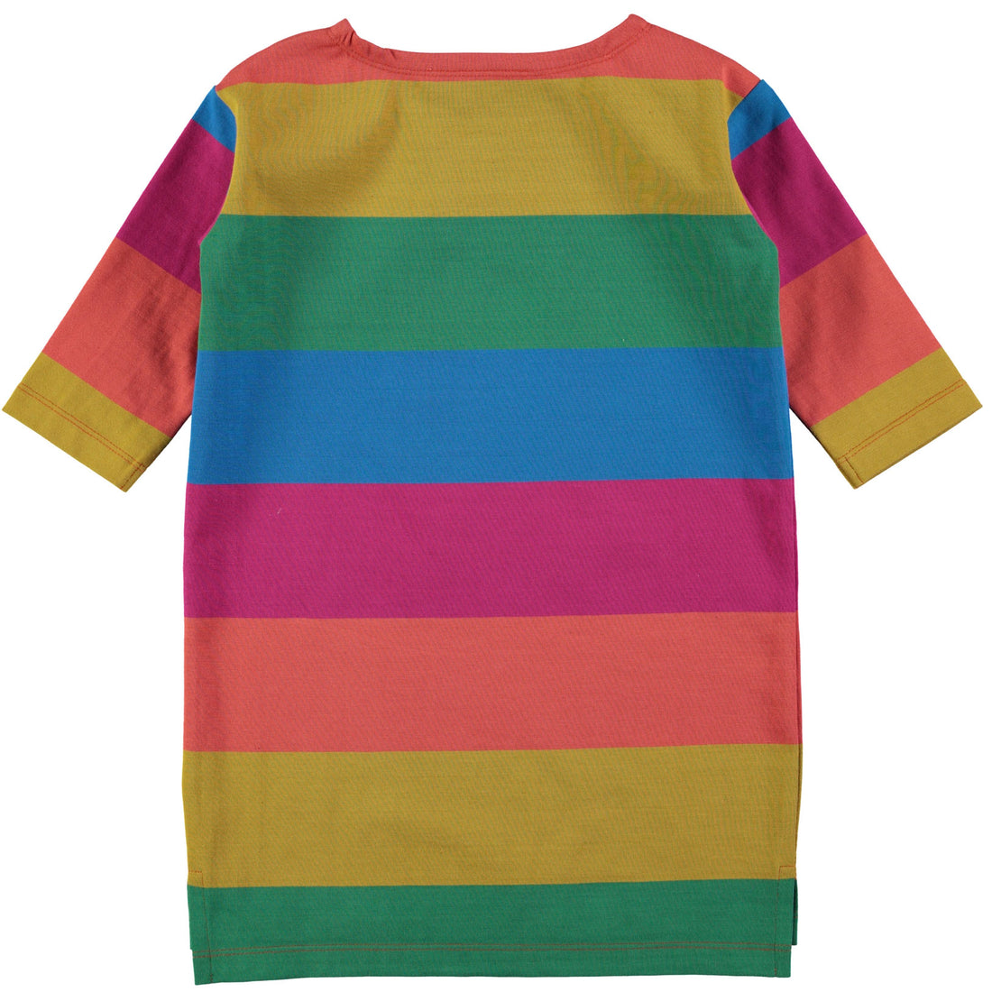 Molo Rainbow Stripe Shift Dress