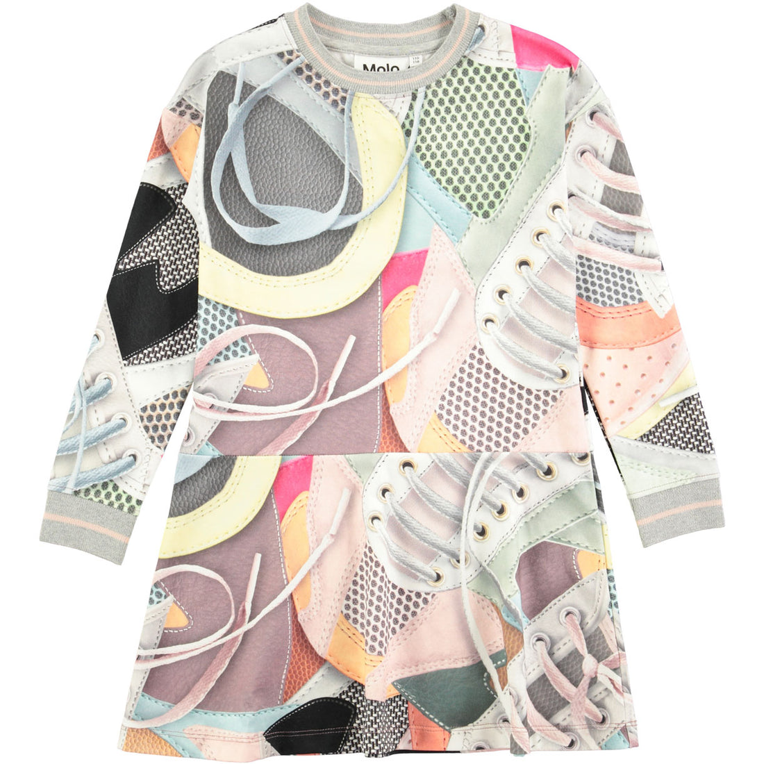 Molo Sneaker Print Conny Flair Dress