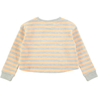 Molo Tropical Stripe Marci Cropped Sweatshirt