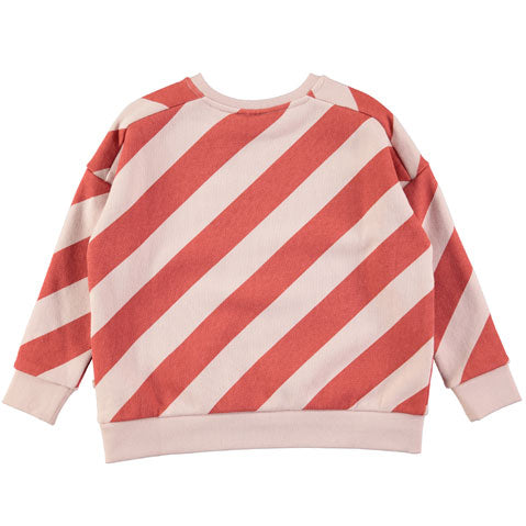 Molo Red/Pink Stripe Sweatshirt