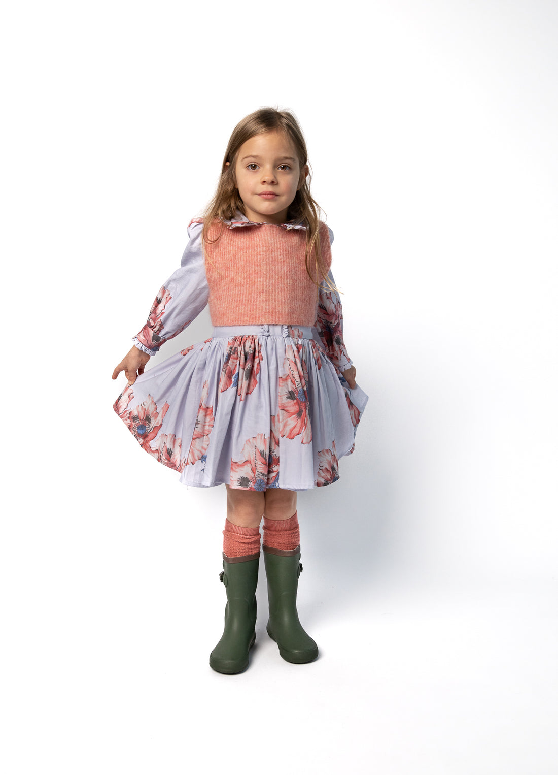 Morley RACCOON Cardigan - BABYYARN - Rose
