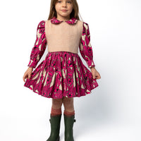 Morley RACCOON Cardigan - BABYYARN - Petal