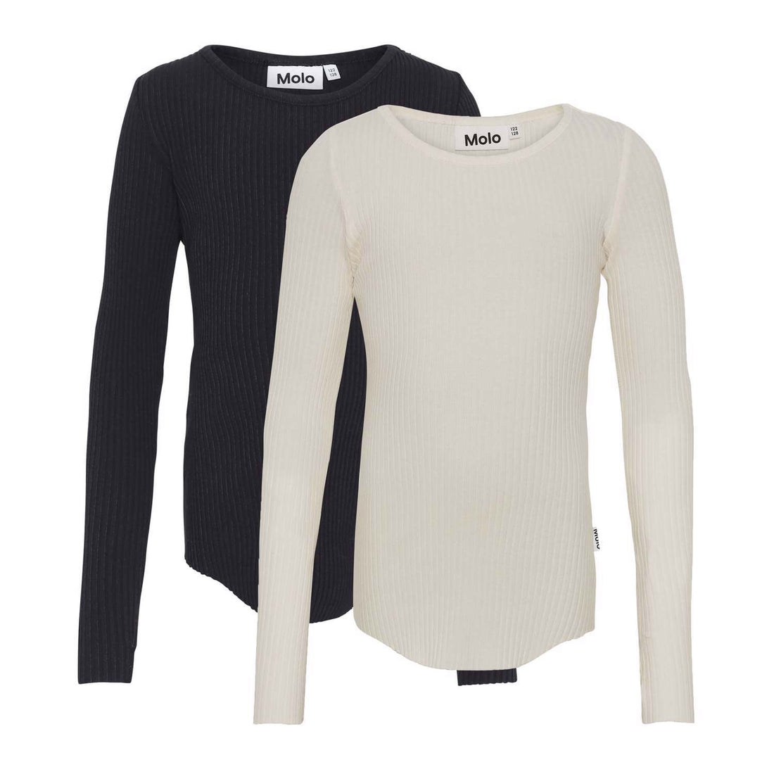 Molo Ivory/Black Rochelle 2-Pack Tees