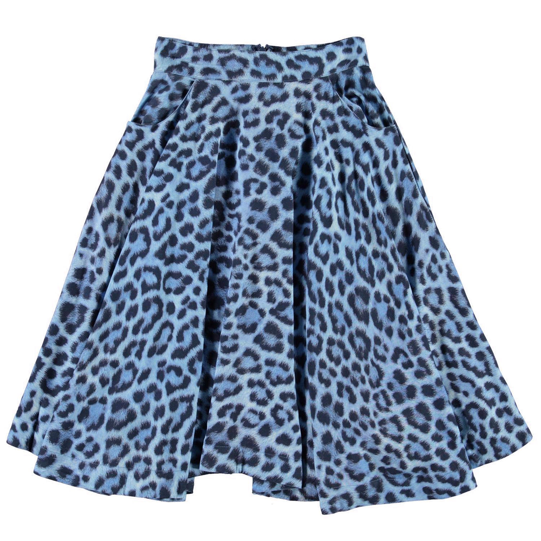 Molo Blue Jaguar Barb Skirt
