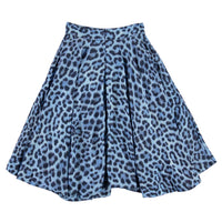 Molo Blue Jaguar Barb Skirt