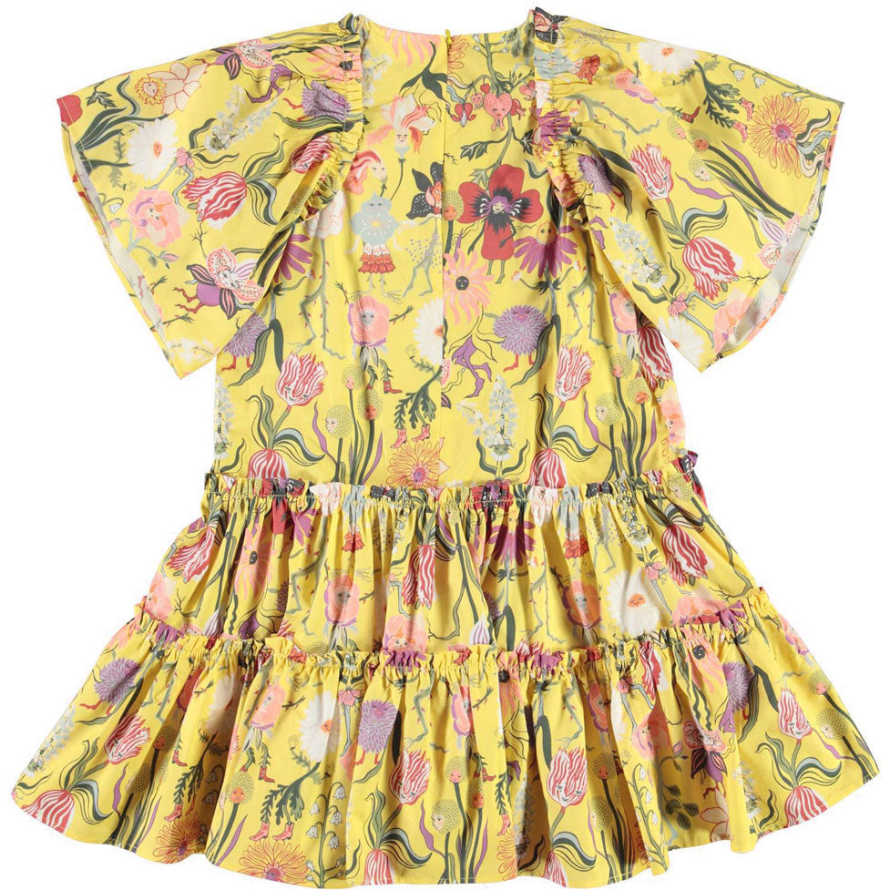 Molo Dancing Flowers Cat Dress