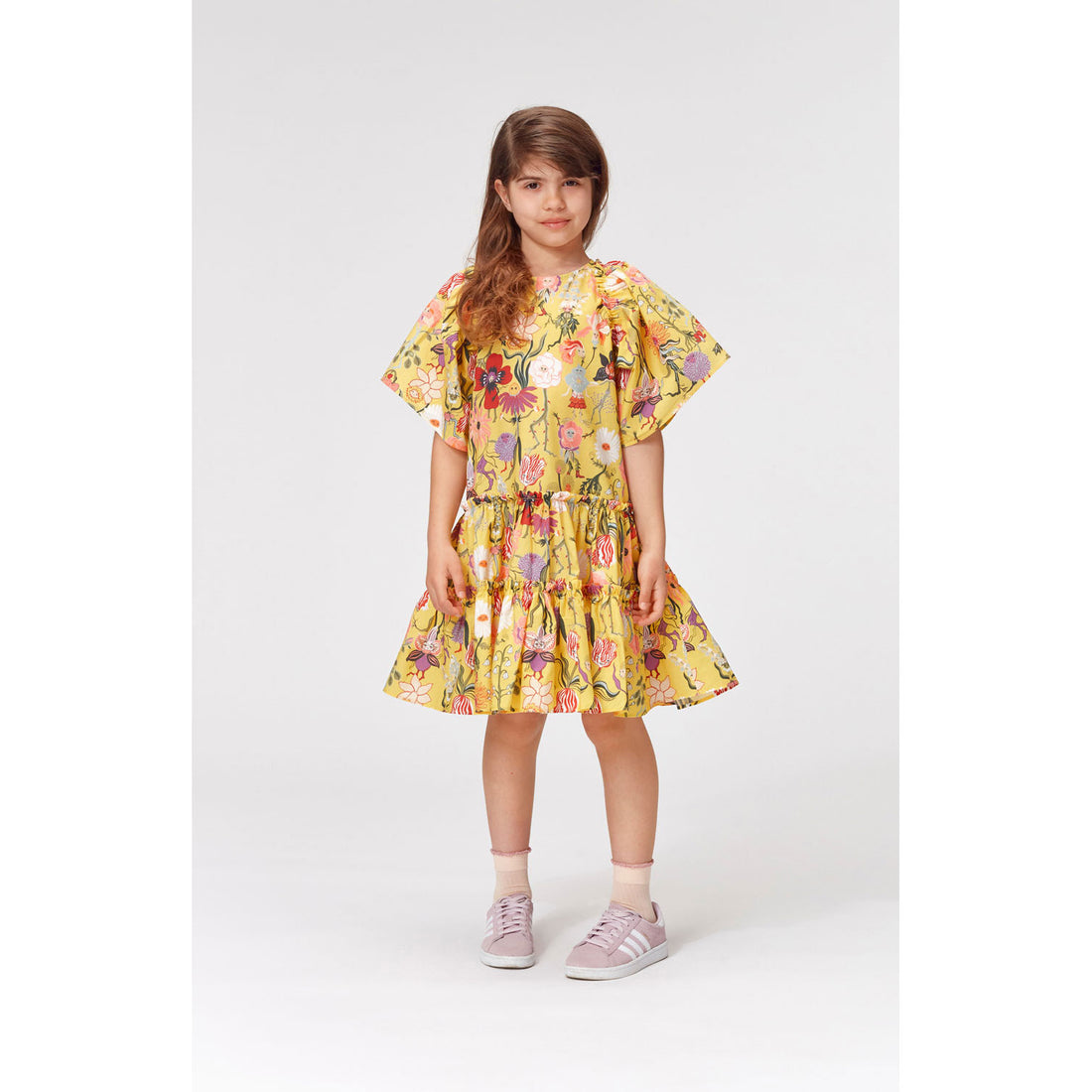 Molo Dancing Flowers Cat Dress