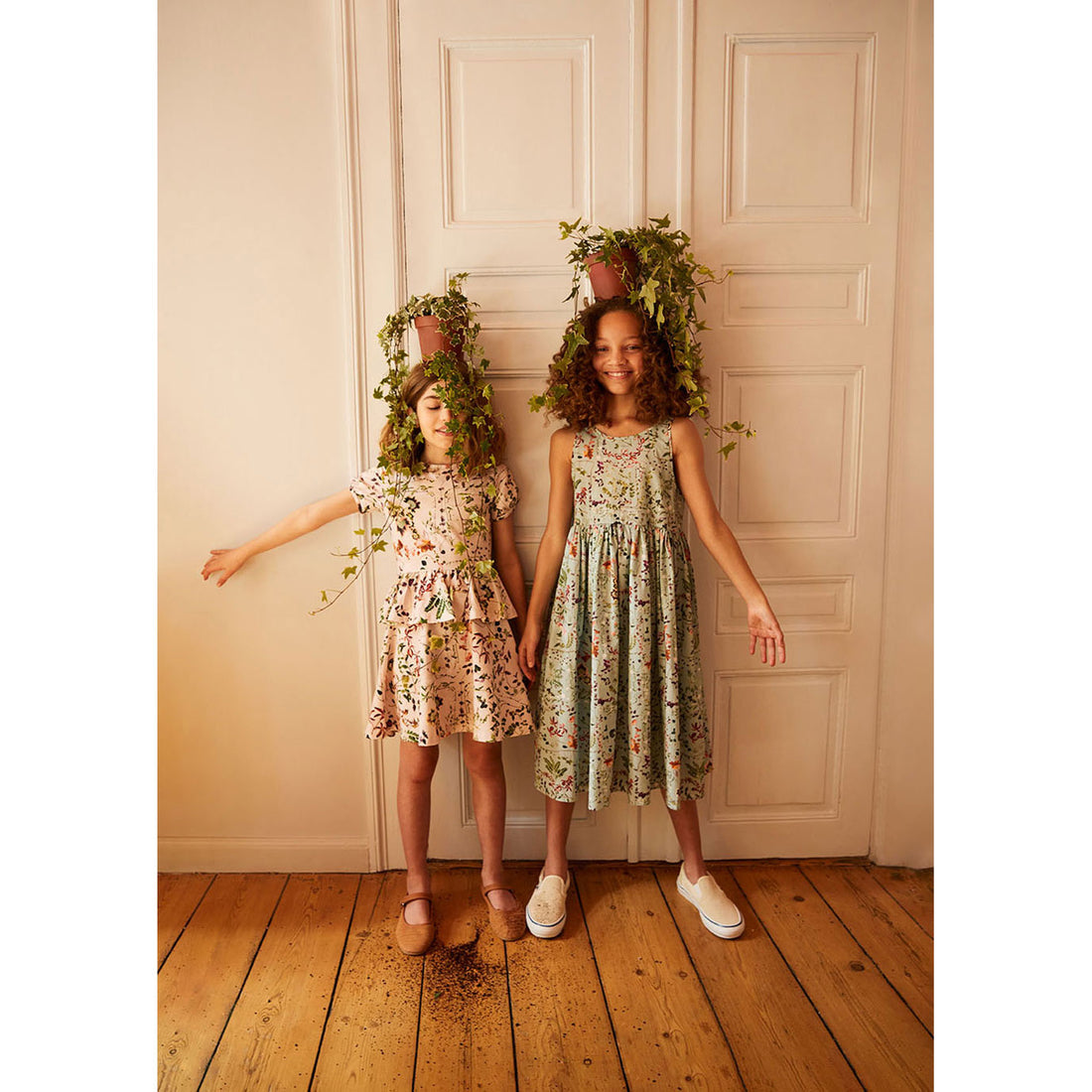 Molo Leafy Clover Dress