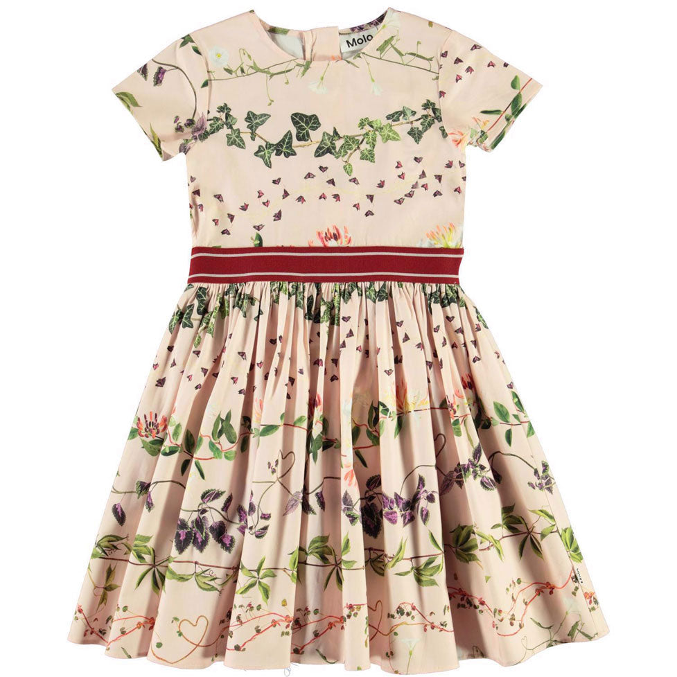 Molo Plant Stripe Candy Dress