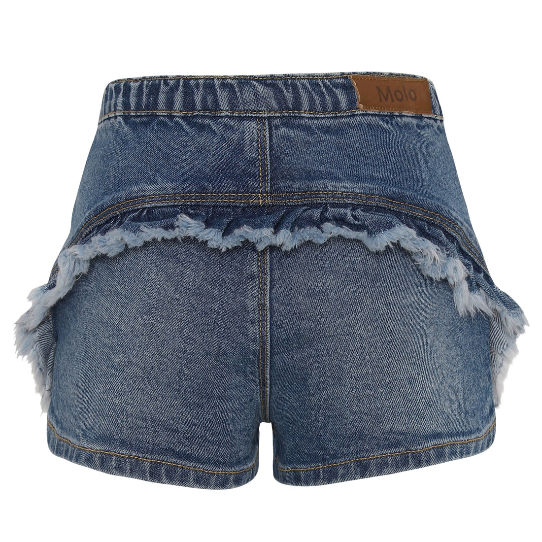 Molo Retro Blue Denim Agnetha Shorts