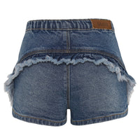 Molo Retro Blue Denim Agnetha Shorts