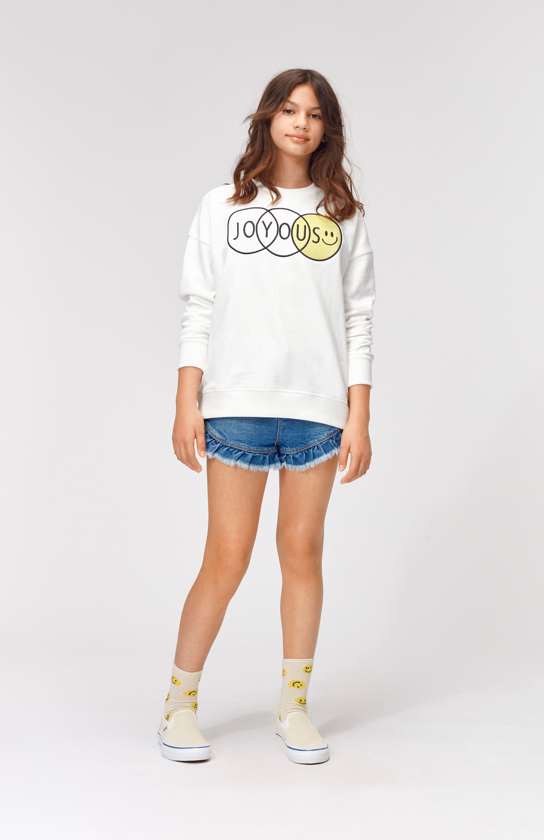 Molo Retro Blue Denim Agnetha Shorts