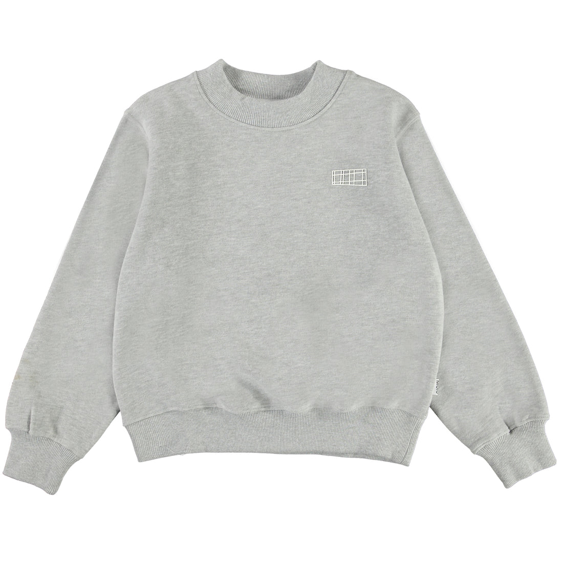 Molo Light Grey Melange Marge Sweatshirt