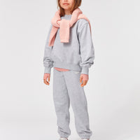 Molo Light Grey Melange Marge Sweatshirt