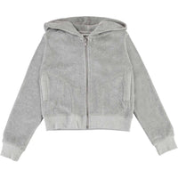 Molo Light Grey Melange Milla Zip Up