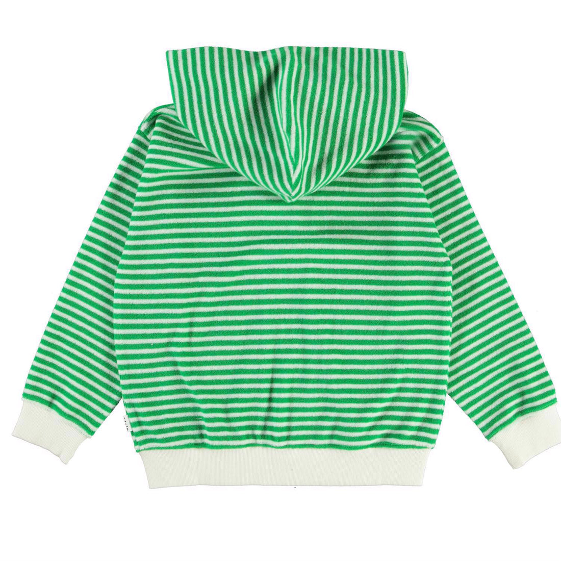 Molo Fine Green Stripe Mel Zip Up