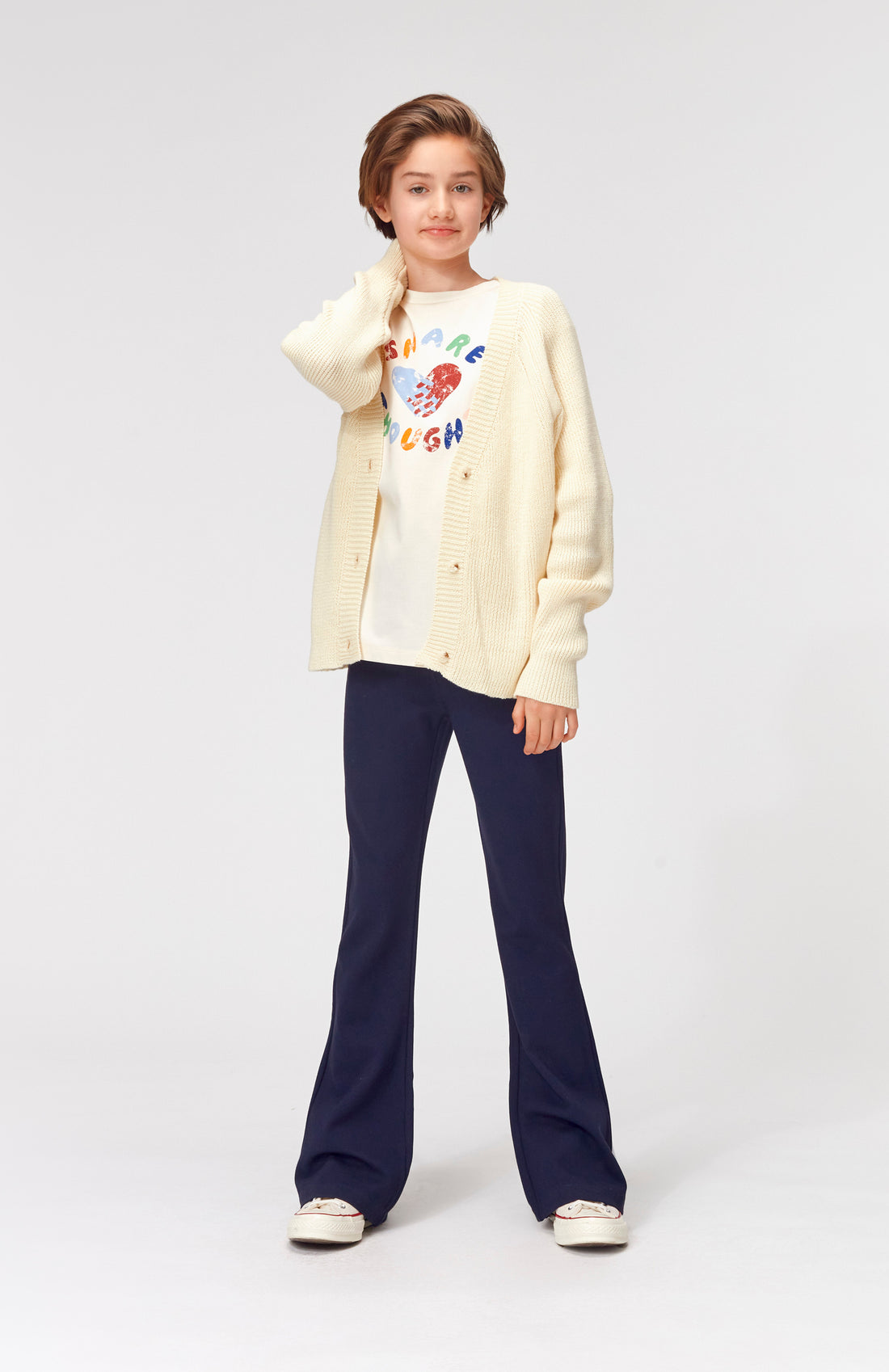 Molo Pearled Ivory Gilda Cardigan