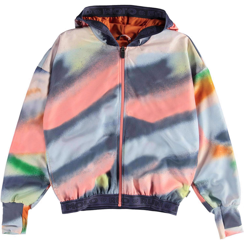 Molo Faded Spray Ophelia Sporty Zip Up
