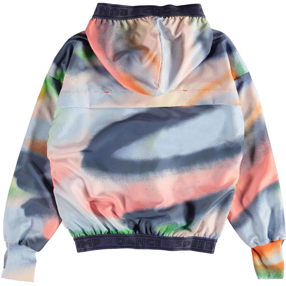 Molo Faded Spray Ophelia Sporty Zip Up