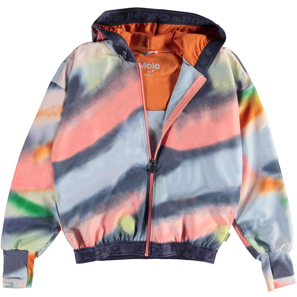 Molo Faded Spray Ophelia Sporty Zip Up
