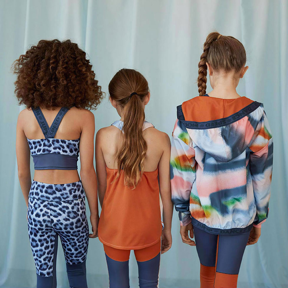 Molo Faded Spray Ophelia Sporty Zip Up