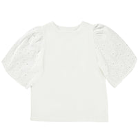 Molo White Ritza Short Sleeves Tee