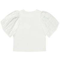 Molo White Ritza Short Sleeves Tee