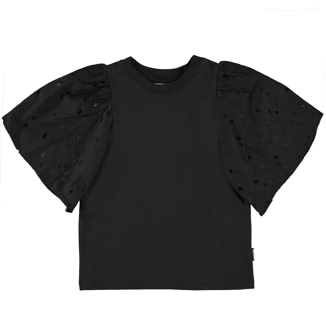 Molo Black Ritza Short Sleeves Tee