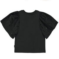 Molo Black Ritza Short Sleeves Tee