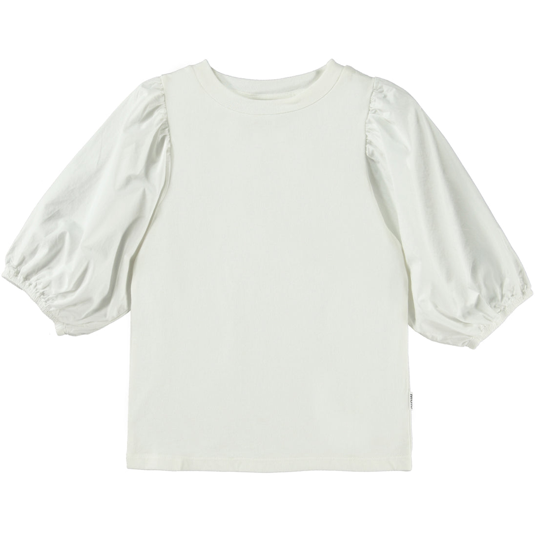 Molo White Rica Short Sleeves Tee