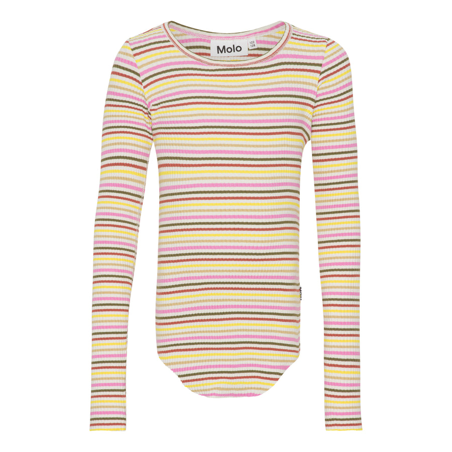 Molo Wonderous Stripe Rochelle Long Sleeves Tee