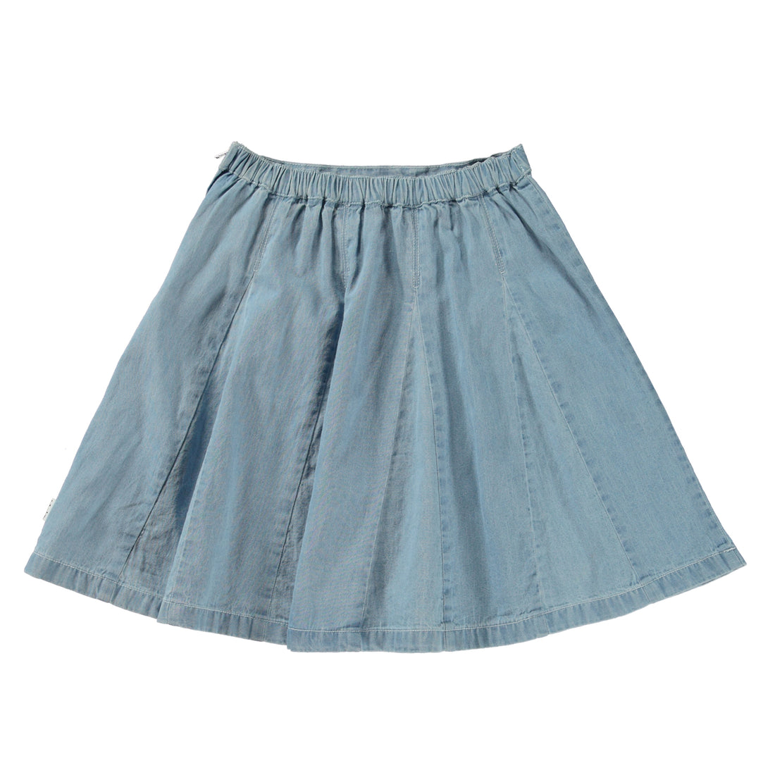 Molo Light Washed Blue Berthe Skirt