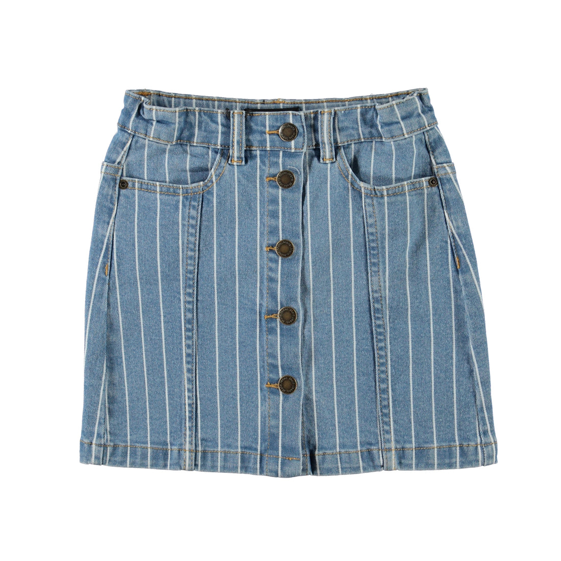 Molo Vertical Stripes Bera Skirt