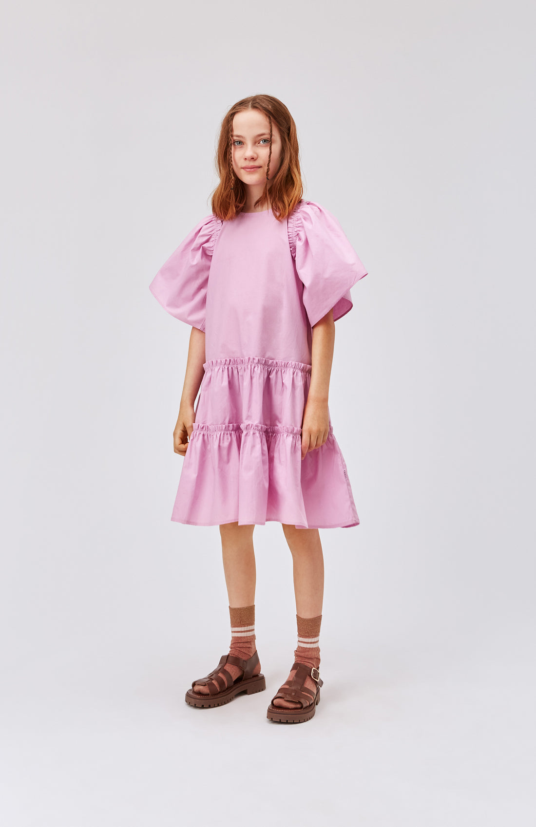 Molo Wild Orchid Cat Dress